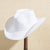 Unisex Casual Solid Color Wide Eaves Straw Hat