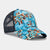 Unisex Casual Sunflower Leopard Printing Curved Eaves Baseball Cap