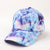 Unisex Casual Tie Dye Printing Curved Eaves Baseball Cap