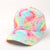 Unisex Casual Tie Dye Printing Curved Eaves Baseball Cap