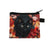 Unisex Cat Polyester Zipper Coin Purses