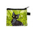 Unisex Cat Polyester Zipper Coin Purses