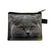 Unisex Cat Polyester Zipper Coin Purses