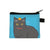 Unisex Cat Polyester Zipper Coin Purses