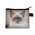 Unisex Cat Polyester Zipper Coin Purses