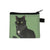 Unisex Cat Polyester Zipper Coin Purses