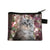 Unisex Cat Polyester Zipper Coin Purses