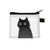 Unisex Cat Polyester Zipper Coin Purses