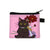 Unisex Cat Polyester Zipper Coin Purses