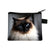 Unisex Cat Polyester Zipper Coin Purses