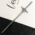 Unisex Chinoiserie Retro Ethnic Style Geometric Sword Alloy Plating Hairpin