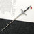 Unisex Chinoiserie Retro Ethnic Style Geometric Sword Alloy Plating Hairpin