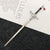 Unisex Chinoiserie Retro Ethnic Style Geometric Sword Alloy Plating Hairpin