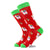 Unisex Christmas Santa Claus Cotton Crew Socks A Pair