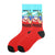 Unisex Christmas Santa Claus Cotton Crew Socks A Pair