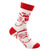 Unisex Christmas Santa Claus Cotton Crew Socks A Pair