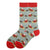 Unisex Christmas Santa Claus Cotton Crew Socks A Pair