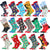 Unisex Christmas Santa Claus Cotton Crew Socks A Pair