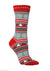 Unisex Christmas Santa Claus Elk Cotton Blending Jacquard Ankle Socks