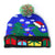 Unisex Classic Style Deer Pom Poms Eaveless Wool Cap