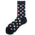 Unisex Classic Style Geometric Cotton Crew Socks A Pair