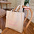 Unisex Classic Style Letter Canvas Shopping Bags