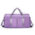 Unisex Classic Style Solid Color Nylon Travel Bags