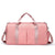 Unisex Classic Style Solid Color Nylon Travel Bags