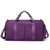 Unisex Classic Style Solid Color Nylon Travel Bags