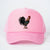 Unisex Commute Animal Curved Eaves Baseball Cap