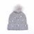 Unisex Commute Solid Color Embroidery Eaveless Wool Cap