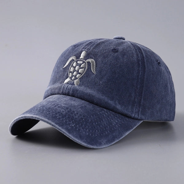 Unisex Commute Tortoise Printing Curved Eaves Baseball Cap