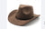 Unisex Cowboy Style Solid Color Wide Eaves Straw Hat