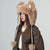 Unisex Cute Animal Plush Eaveless Wool Cap