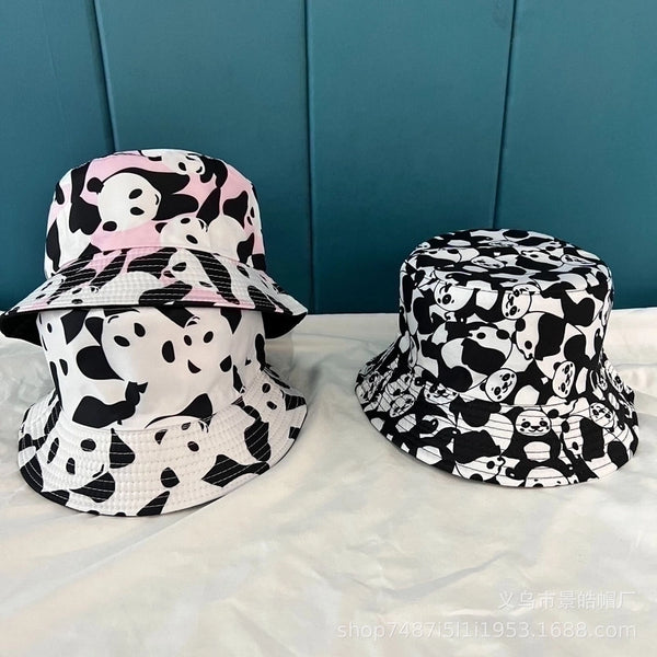 Unisex Cute Animal Printing Big Eaves Bucket Hat