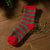 Unisex Cute Christmas Tree Santa Claus Elk Coral Fleece Jacquard Crew Socks