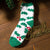 Unisex Cute Christmas Tree Santa Claus Elk Coral Fleece Jacquard Crew Socks