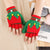 Unisex Cute Christmas Tree Santa Claus Snowflake Polyacrylonitrile Fiber Gloves