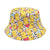 Unisex Cute Duck Wide Eaves Bucket Hat