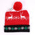 Unisex Cute Snowman Elk Eaveless Wool Cap