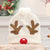 Unisex Cute Snowman Elk Eaveless Wool Cap