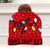 Unisex Cute Snowman Elk Eaveless Wool Cap