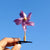 Unisex Cute Windmill Plastic Hair Clip