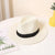 Unisex Elegant Basic Simple Style Solid Color Wide Eaves Straw Hat