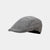 Unisex Elegant Basic Solid Color Curved Eaves Beret Hat