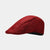 Unisex Elegant Basic Solid Color Curved Eaves Beret Hat