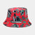 Unisex Elegant Simple Style Printing Cartoon Leaves Printing Wide Eaves Bucket Hat