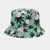 Unisex Elegant Simple Style Printing Cartoon Leaves Printing Wide Eaves Bucket Hat