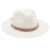 Unisex Ethnic Style Colorful Beaded Big Eaves Straw Hat