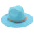 Unisex Ethnic Style Colorful Beaded Big Eaves Straw Hat